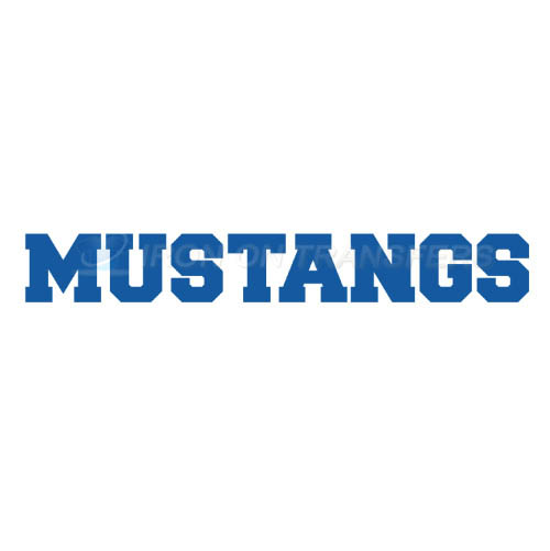 Southern Methodist Mustangs Iron-on Stickers (Heat Transfers)NO.6299